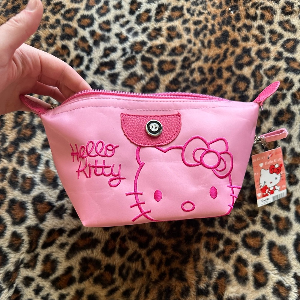 Hello kitty makeup bag brand new tags still on